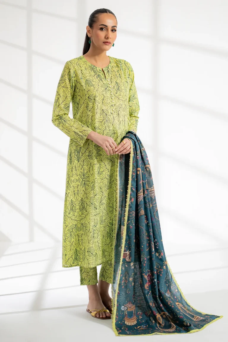 Crackle 3Pc By EGO - Printed Unstitched